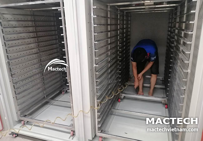 Máy sấy nhiệt đối lưu 1 tấn Mactech MSD10000 V25