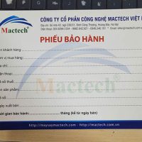 Phiếu bảo hành