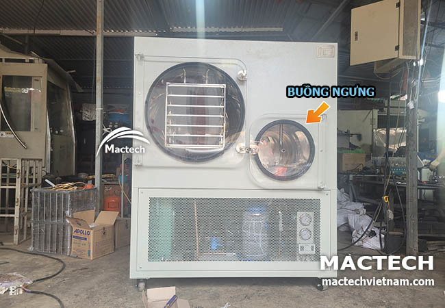 Buồng ngưng trên máy sấy thăng hoa