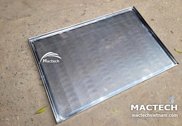 Khay tấm inox đục lỗ
