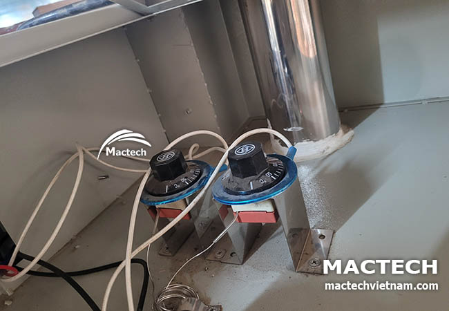 Rơ le chống quá nhiệt trên máy sấy Mactech