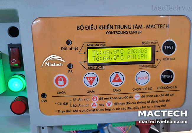 Bộ điều khiển máy sấy nhiệt