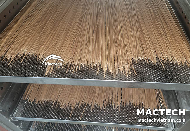 Máy sấy khô nan lồng chim Mactech
