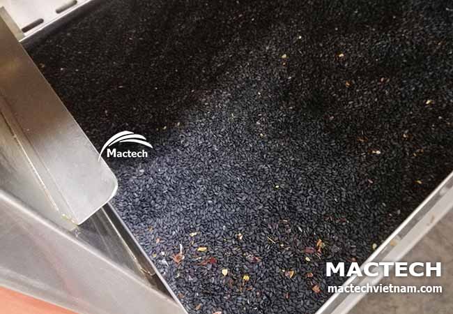 Máy sấy hạt vừng (mè) Mactech