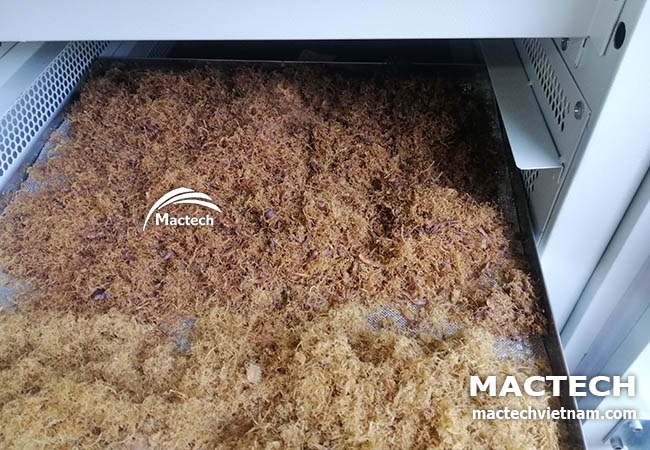 Máy sấy ruốc nấm Mactech